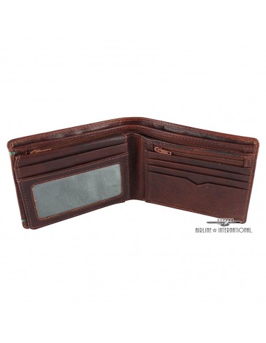 Cheyenne Antique Buffalo RFID Flipper Wallet de la marque