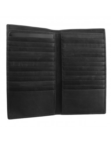 Napa Leather 24-Slot Coat Pocket Wallet la chaussure