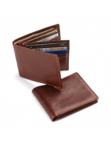 Classico Tumbled Leather Extra-Page Wallet destockage