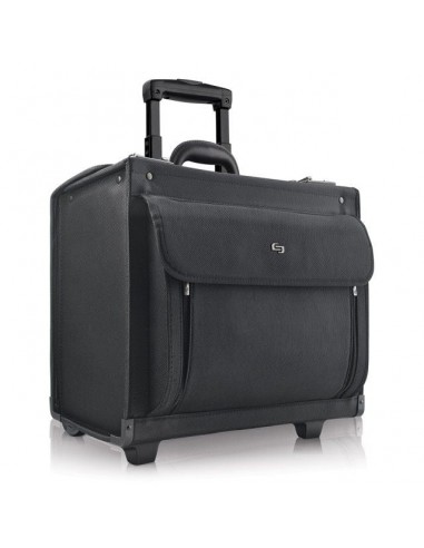 Solo Ballistic Nylon 18" Wheeled Catalog Case paiement sécurisé