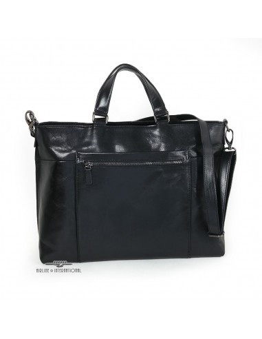 Milano Collection Italian Leather Ladies' Brief Tote Comment ça marche