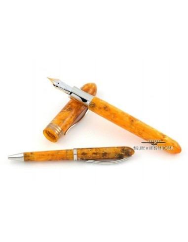 Visconti Amigdala You and Me Limited Edition Fountain Pen & Mini Ballpoint Set Livraison rapide