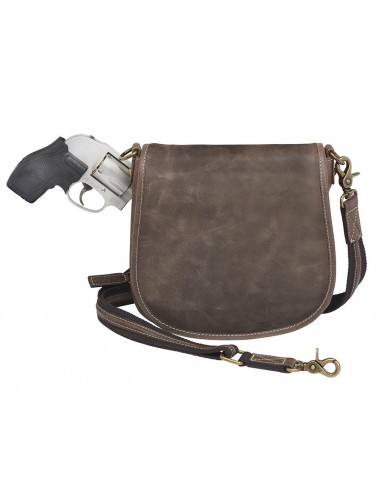 GTM Leather Concealed Carry Simple Distressed Buffalo Pouch meilleur choix