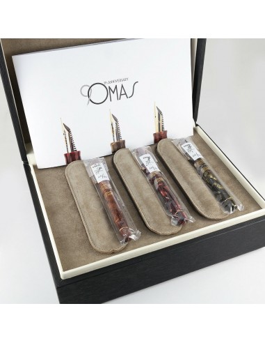 Omas 90th Anniversary Cavalier Armando Simoni Limited Edition Celluloid Set du meilleur 