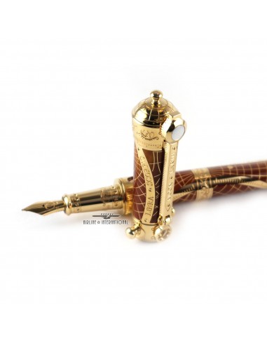 S.T. Dupont President Jules Verne Shoot the Moon Limited Edition Fountain Pen Véritable concentré