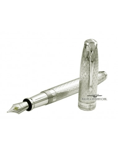 Conway Stewart Model 100 Icon Limited Edition Sterling Silver Fountain Pen Toutes les collections ici