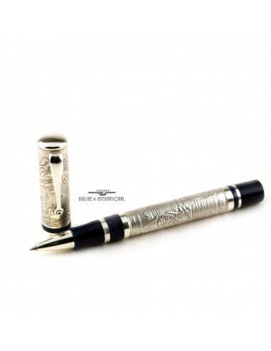 Montegrappa 1849 E-W "California Gold Rush" Silver Rollerball sur le site 