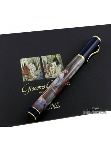 Omas Giacomo Casanova Silver Limited Edition Fountain Pen 332/725 - VAULT KEPT! Economisez 