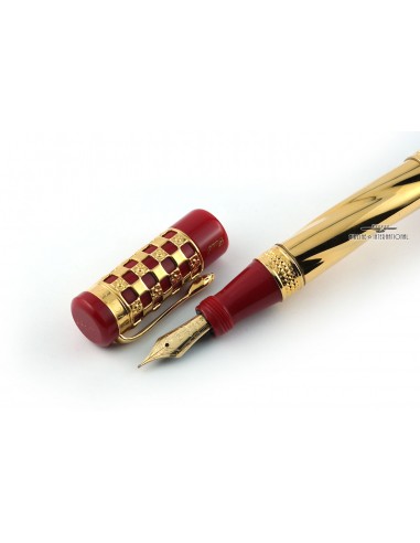 Ancora Gaudi Red Limited Edition Fountain Pen - 14/100 - Extremely Rare!! Jusqu'à 80% De Réduction