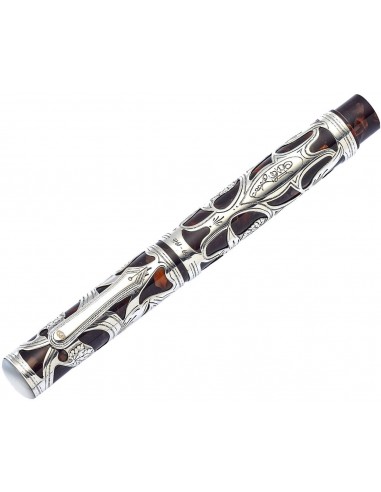 Urso Sholem Aleichem Old Style Sterling Silver Limited Edition Rollerball Pen Les êtres humains sont 