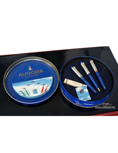 Aurora Frecce Tricolore "Tricolor Arrows" 3pc Set - Fountain Pen, Rollerball & Ballpoint de pas cher