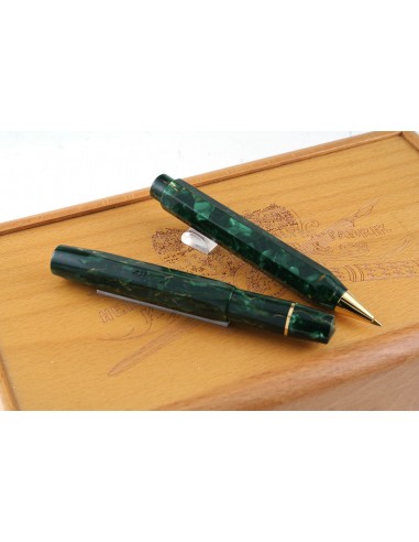 Kaweco Green Visconti Celluloid Limited Edition Ballpoint & Fountain Pen Set prix