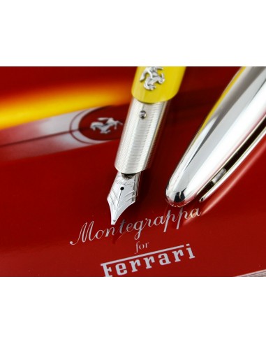 Montegrappa For Ferrari FA Yellow Limited Edition Fountain Pen -B Faites des économies