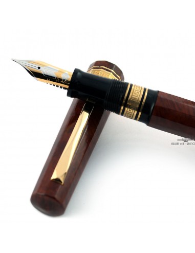 OMAS Cristoforo Colombo II Limited Edition Briarwood Fountain Pen - M Dans la société mordern