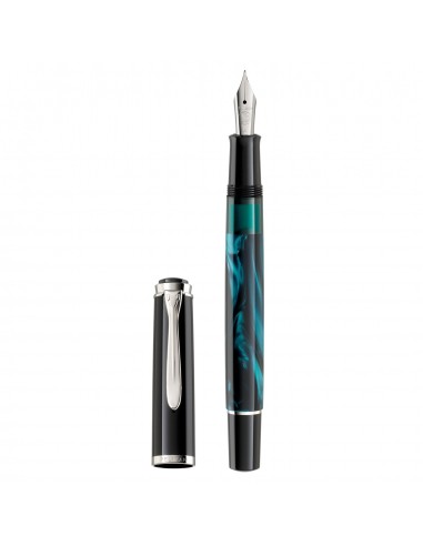 Pelikan M205 Petrol - Marbled Special Edition Fountain Pen Venez découvrir notre 