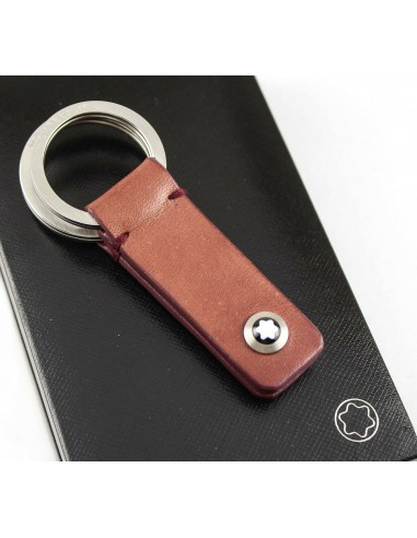 Montblanc Leather Key Fob 2-Split Key Ring - Display Model acheter