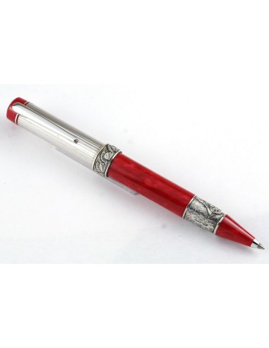 Delta Julius Caesar Special Limited Edition Red/Silver Capless Rollerball Pen Voir les baskets