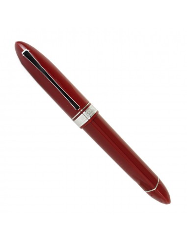 Omas 360 Cranberry Fountain Pen - 18kt Gold White Gold Nib/Rhodium Trim - B ouvre sa boutique