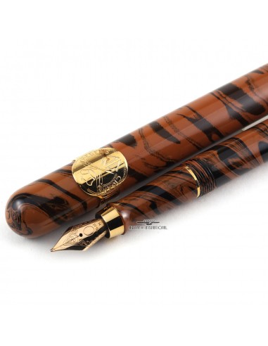 Created In France - Custom Ebonite Cigar Fountain Pen de l' environnement