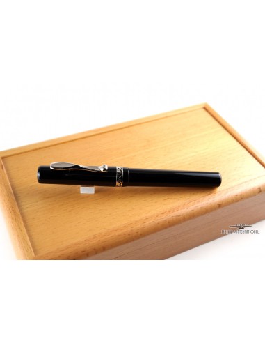 Visconti Midnight Voyager Black with Silver Fountain Pen - B Comparez plus de prix