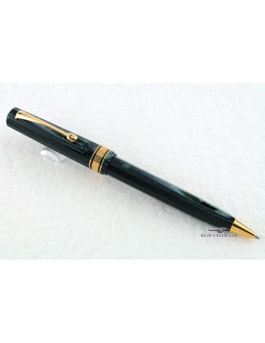 OMAS Extra Arco Green Celluloid Ballpoint Pen soldes