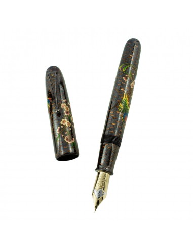 Namiki Emperor Rakucho Birds & Weeping Cherry Blossom Fountain Pen les muscles