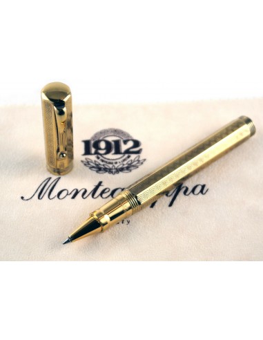 Montegrappa Reminiscence Etched 925 Vermeil Rollerball - RARE! Comparez et commandez 