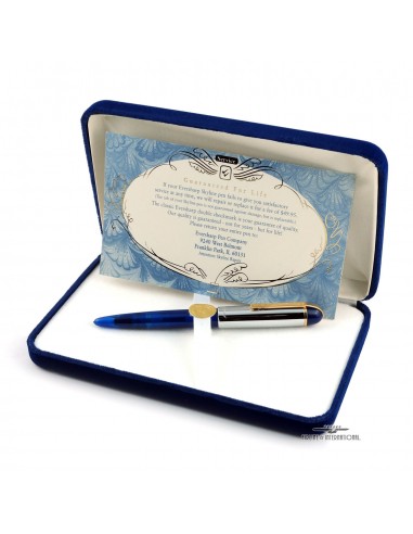 Eversharp Skyline Doctor's Blue Demonstrator Fountain Pen à prix réduit toute l'année