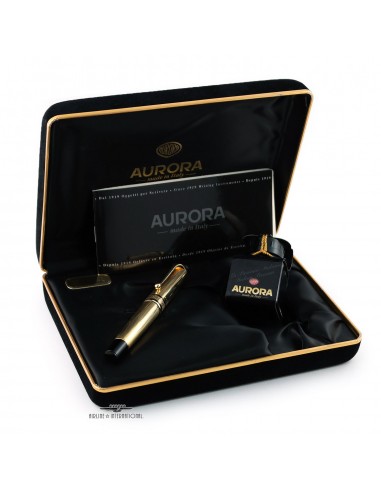 Aurora Optima Oro Massiccio Jewelry Collection Solid 18k Gold Fountain Pen - M 2 - 3 jours ouvrés.