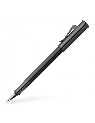 Graf Von Faber-Castell Guilloche Black Edition Fountain Pen Les êtres humains sont 