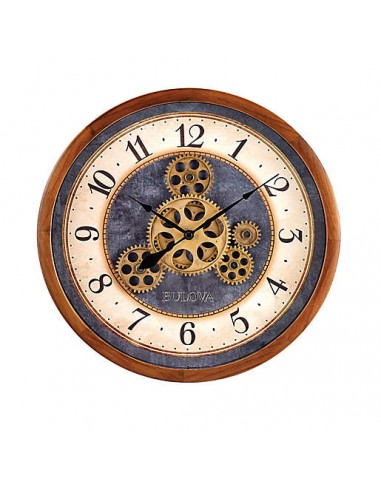 Bulova Gears In Motion Wall Clock acheter