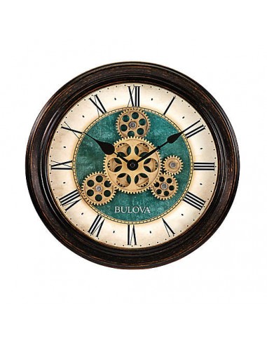 Bulova Industrial Motion Wall Clock hantent personnes