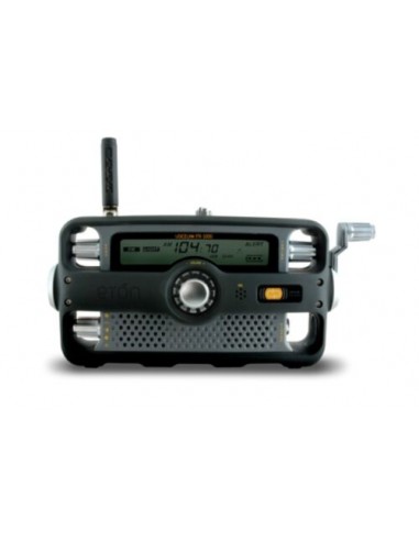 Eton FR1000 Self Powered Hand Crank AM/FM/NOAA Weather/2 Way GMRS Clock Radio pas chere