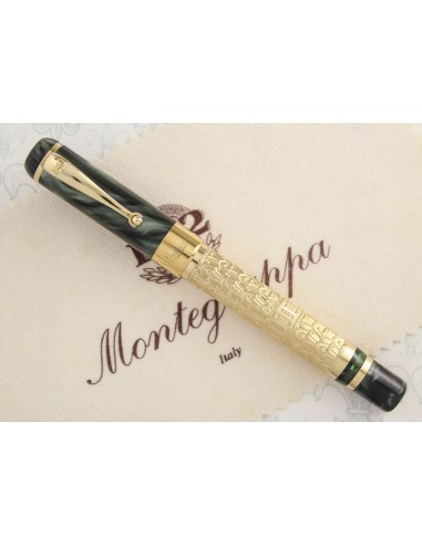 Montegrappa Harrods Knightsbridge Solid 18K Gold LE Fountain Pen - Artist Proof Profitez des Offres !