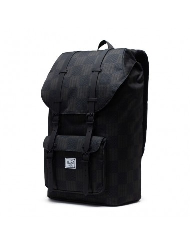 ﻿Herschel Supply Co. Little America Backpack - Black Checkered Textile l'achat 