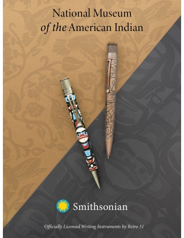 Retro 51 Smithsonian Raven Steals the Sun Rollerball Pen by James Peter Johnson Amélioration de cerveau avec