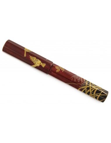 DANITRIO Sho-Hakkaku "Autumn Grass and Birds" Fountain Pen (BK-8/2) chez Cornerstreet bien 