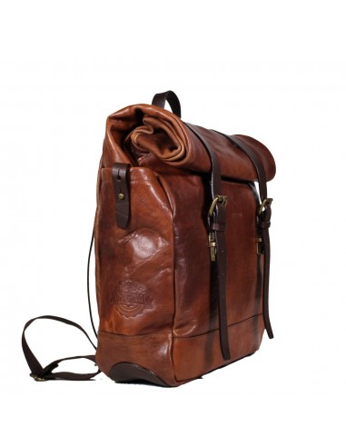 ITALIAN LEATHER ROLL-TOP BACKPACK store