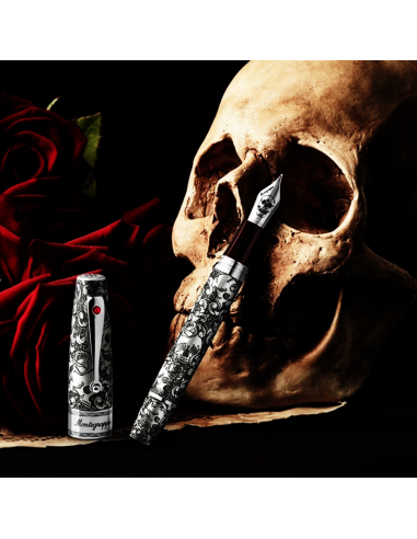 Montegrappa - Skulls and Roses Limited Edition Pens Comment ça marche