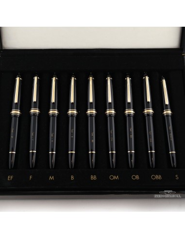 Montblanc Meisterstuck 9 Fountain Pen Tester Nib Selection Set Le MVP de beaucoup