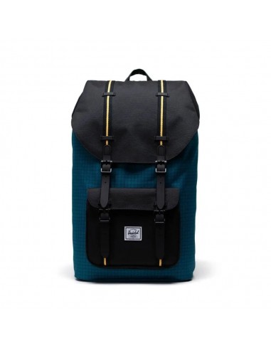 Herschel Little America Backpack - Harbour Blue Grid pas chere