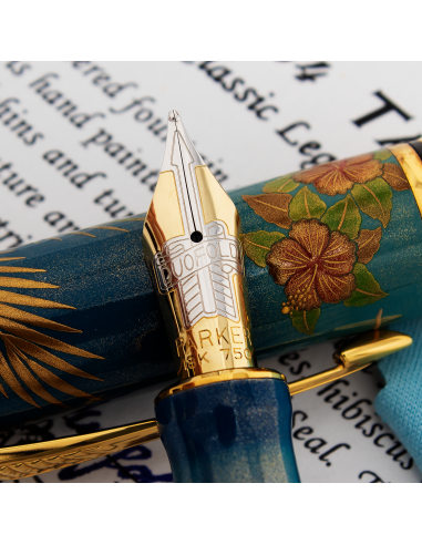 Classic Pens LB4 "Tahiti" Parker Duofold Limited Edition Fountain Pen basket pas cher