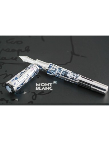 Montblanc John Lennon White Gold Skeleton Fountain Pen Le MVP de beaucoup