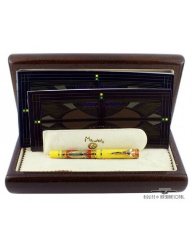 Omas Mandela Fountain Pen 4-Piece Gold Matching Number Set (3-Factory Sealed) d'Europe débarque