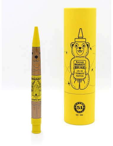 Retro 51 Tornado Popper "Honey Bear" Ltd. Ed. Rollerball Pen + SLEEVE de pas cher