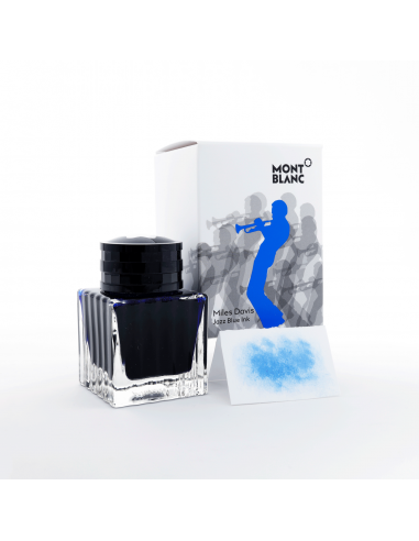 Montblanc Miles Davis Jazz Blue Ink (30 ml) le concept de la Pate a emporter 