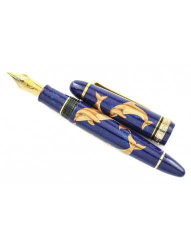 Classic Pens/ Sailor KOP LS8 Iruka Dolphin Fountain Pen - Artist Proof Faites des économies