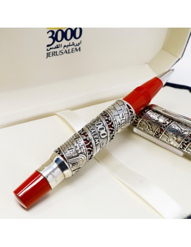 OMAS 3000 Jerusalem Silver Rollerball Pen Amélioration de cerveau avec