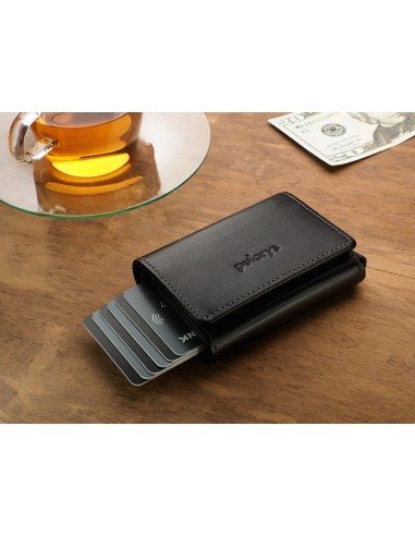 BOSTON RFID Wallet - Black commande en ligne