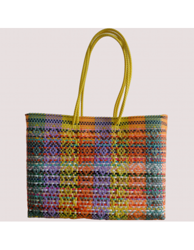 Sac de plage Oaxaca " Colorida amarillo / naranja " Artisanat mexicain. soldes